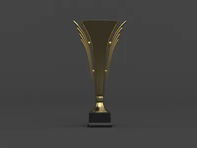 Trophy Cups Collection 3D model
