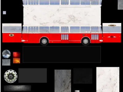 Trolley 9TR Free 3D model