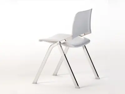 LAKENDO PLASTIC Stackable folding chair by Diemmebi 3D model