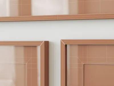 Gallery Wall 75 3D model