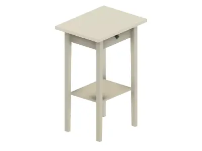 IKEA Hemnes Nightstand 3d model 3D model