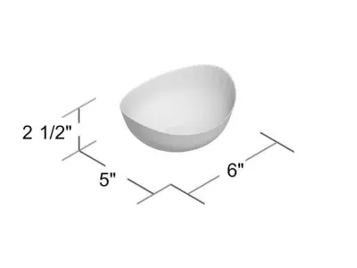 Liston Serving Bowl 3D model