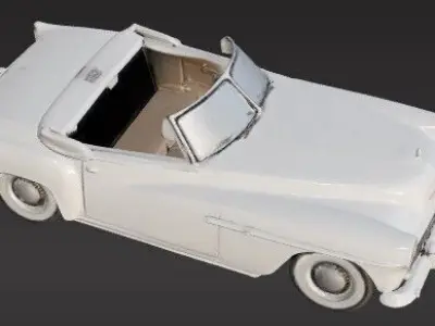  Classic Muscle Car Model V3  Bold Design for 3D Printing 3D print model