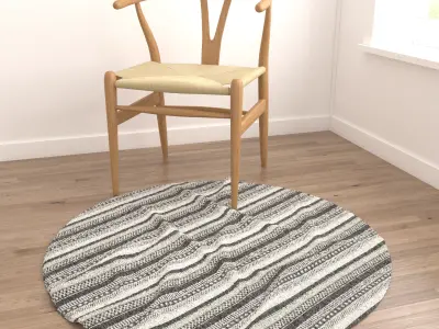Rugs No 640 Low-poly 3D model