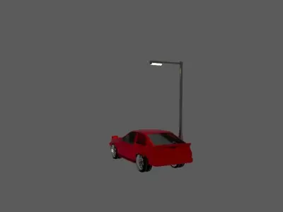 Toyota a86 Free low-poly 3D model