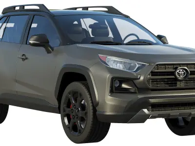 Toyota RAV4 TRD Off-Road 2020 3D model