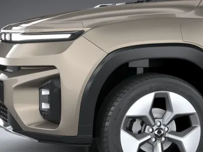 Ssangyong Torres EVX 2025 3D model