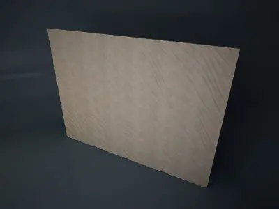 02 METROFF  3D PATTERN WALL Low-poly 3D model