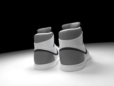 nike jordan air shoes Free 3D print model