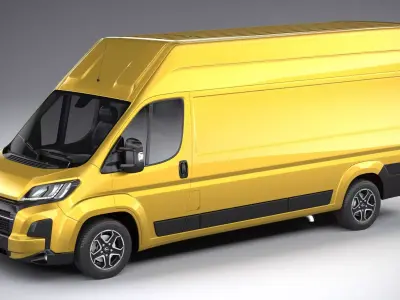 Opel Movano L4H3 2024 3D model