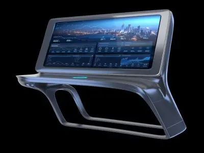 Multifunction display 3D model