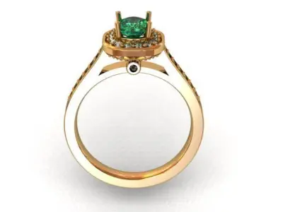 The Engagement Ring 3D print model