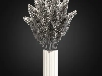 Decorative Pampas 3D model