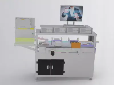 Lithium battery internal resistance and voltage tester  3D model