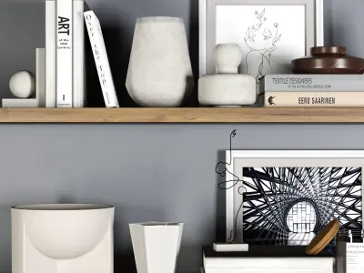 decorative set Vol017 3D model