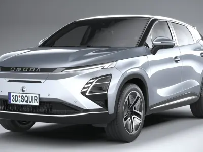 Omoda E5 2025 3D model