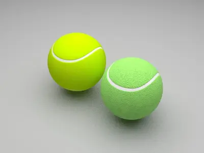 Tennis Balls 3D model