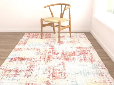 Rugs No 1037 Low-poly 3D model