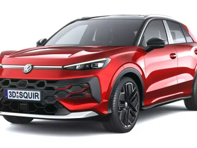 Volkswagen T-Roc Style 2026 3D model