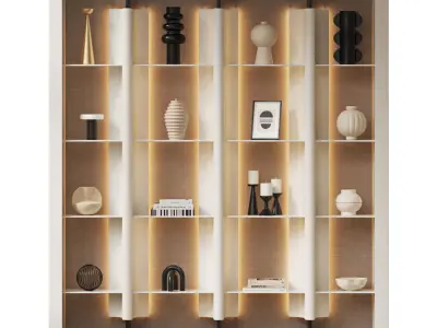 Decorative Shelf 002 3D model