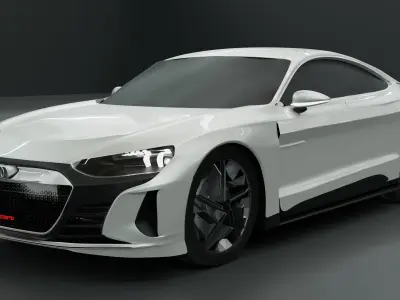 Audi e-TRON GT 3D model