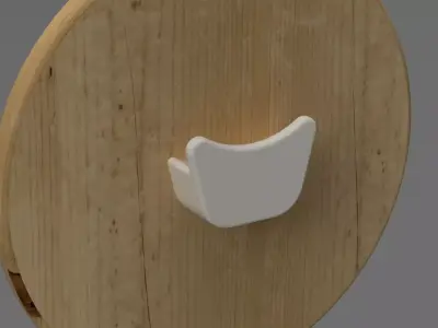 Holder for angle grinder wall mount  3D print model