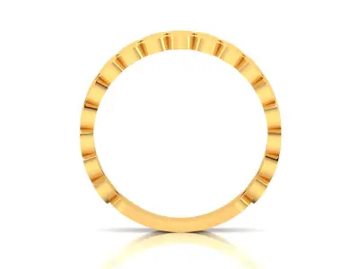 Band 3dm Render Details gold wedding with diamonds 3D print model get