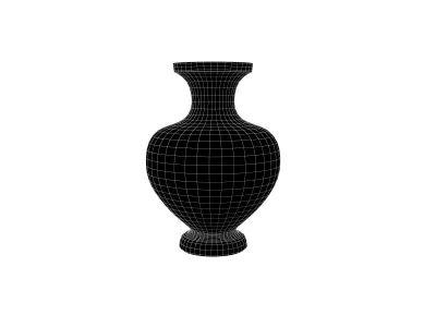 Roman Pottery v1 003 Low-poly 3D model