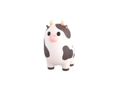 Cow Character 3D model