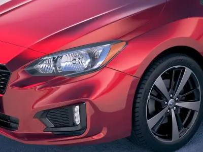 Subaru Impreza 2017 3D model