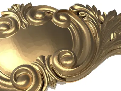  decorative pattern ready for 3D printing 3D model