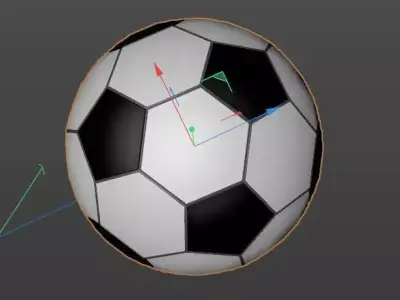 soccer ball Free 3D model 4