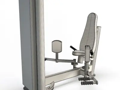 Gym Abductor Machine 3D model