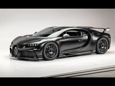 Automotive Studio Scene Low-poly 3D model