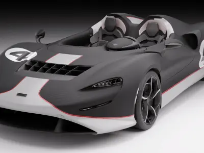 McLaren Elva M1A 3D model