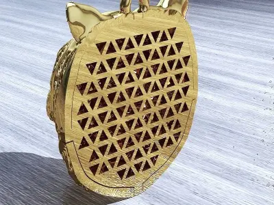 Tiger head 3D print model order