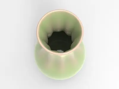 Kax Vase Low-poly 3D model