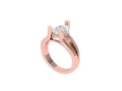 Wedding Ring  3D print model