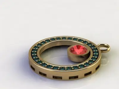 medal necklaces 3D print model