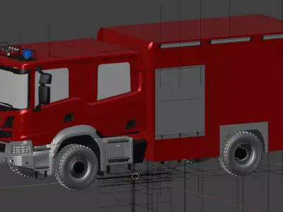Geraetweagen Logistik 3D model