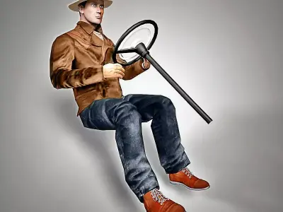 Driver style 30s  3D model