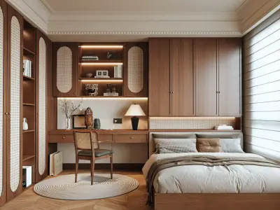  Bedroom interior 111 3D model