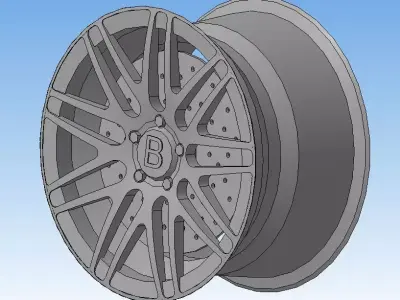 Barbus Monoblock F  3D print model
