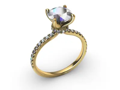 classic diamond-01 3D print model