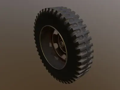 Wheel 3D model