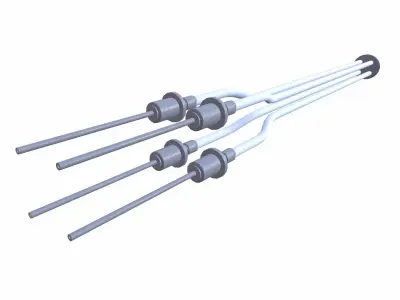 Spark Ignition Low-poly 3D model