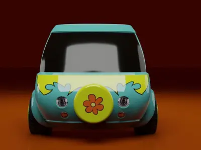 Mystery Machine 3D model 3D model