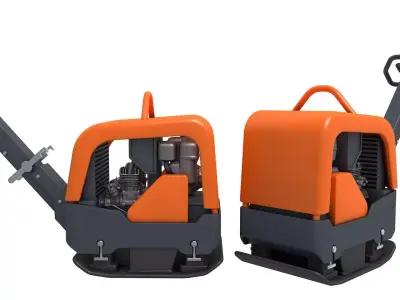 Reversible Plate 3D model