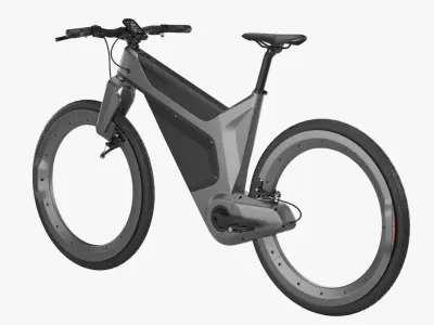 Electric bike 8 3D model