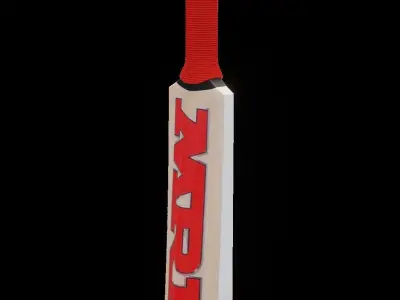 MRF Cricket Bat  3D model